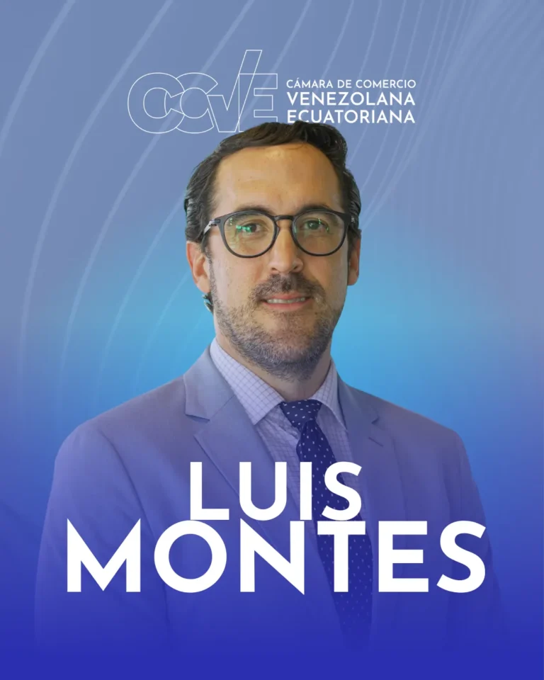 Retrato oficial de Luis Montes, Director Ejecutivo de la CCVE