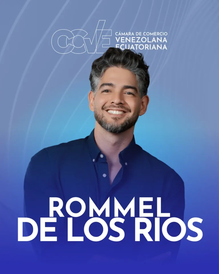 Retrato oficial de Rommel De los Ríos, Tecnología de la CCVE