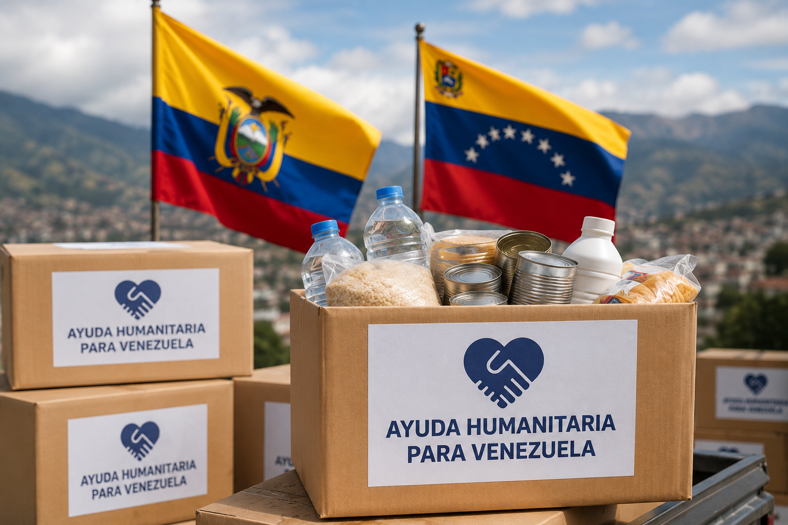 Ayuda humanitaria terremoto en Venezuela